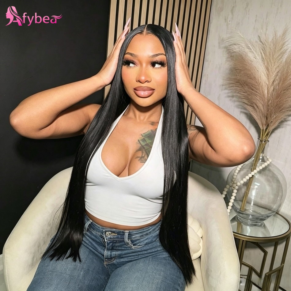 Hd Lace Frontal Wig Human Hair Pre Plucked - Düz İnsan Saçı Perukları Yapıştırıcısız 220