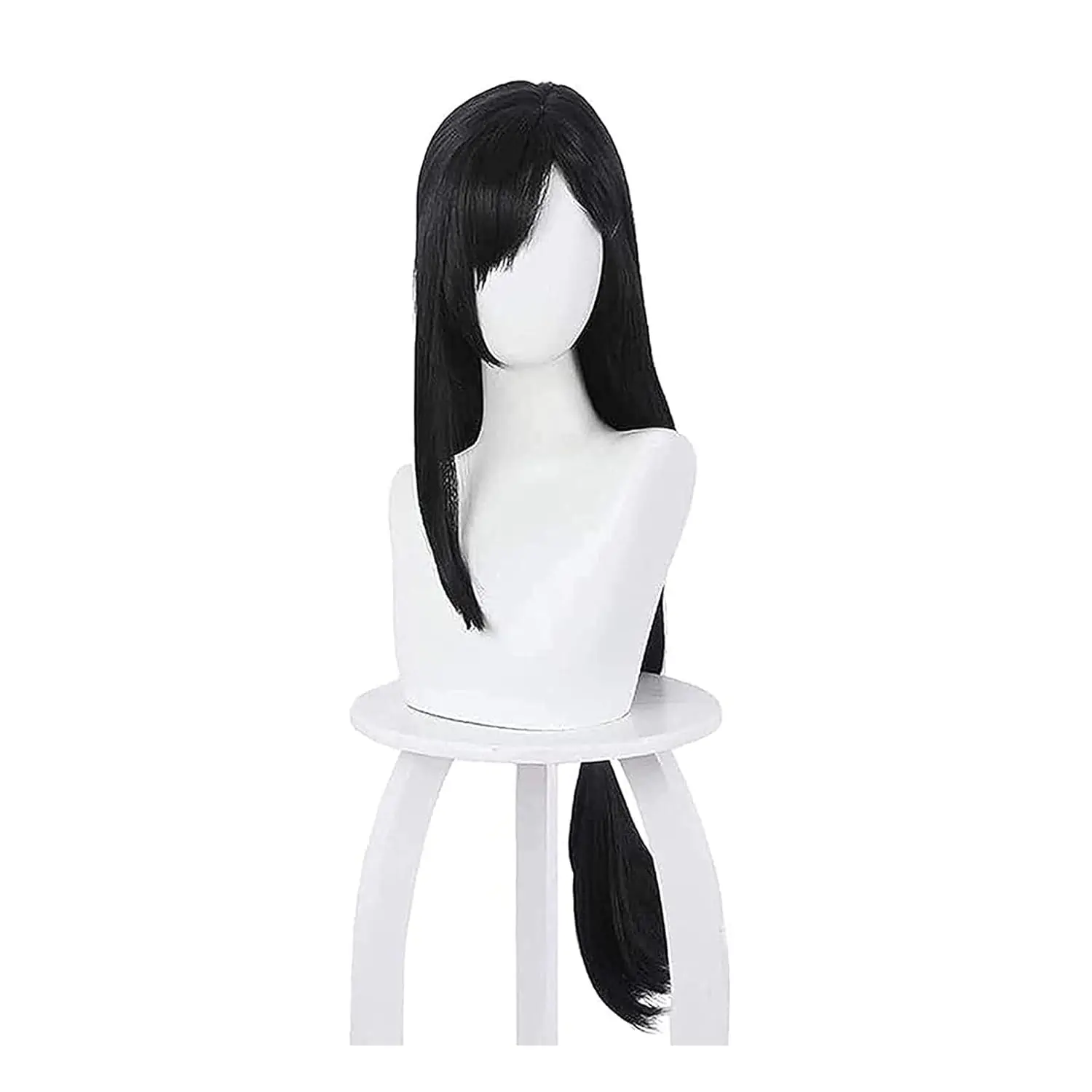 Synthetic Braided Wigs For Black Women - Tifa Lockhart Cosplay Peruk Anime Uzun