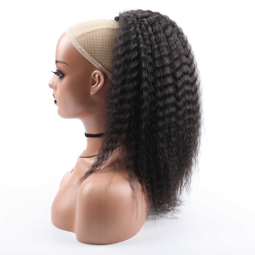 Sahte Sentetik İpli At Kuyruğu - Drawstring Afro Curly Puff Ponytail incelemesi ve fiyatı