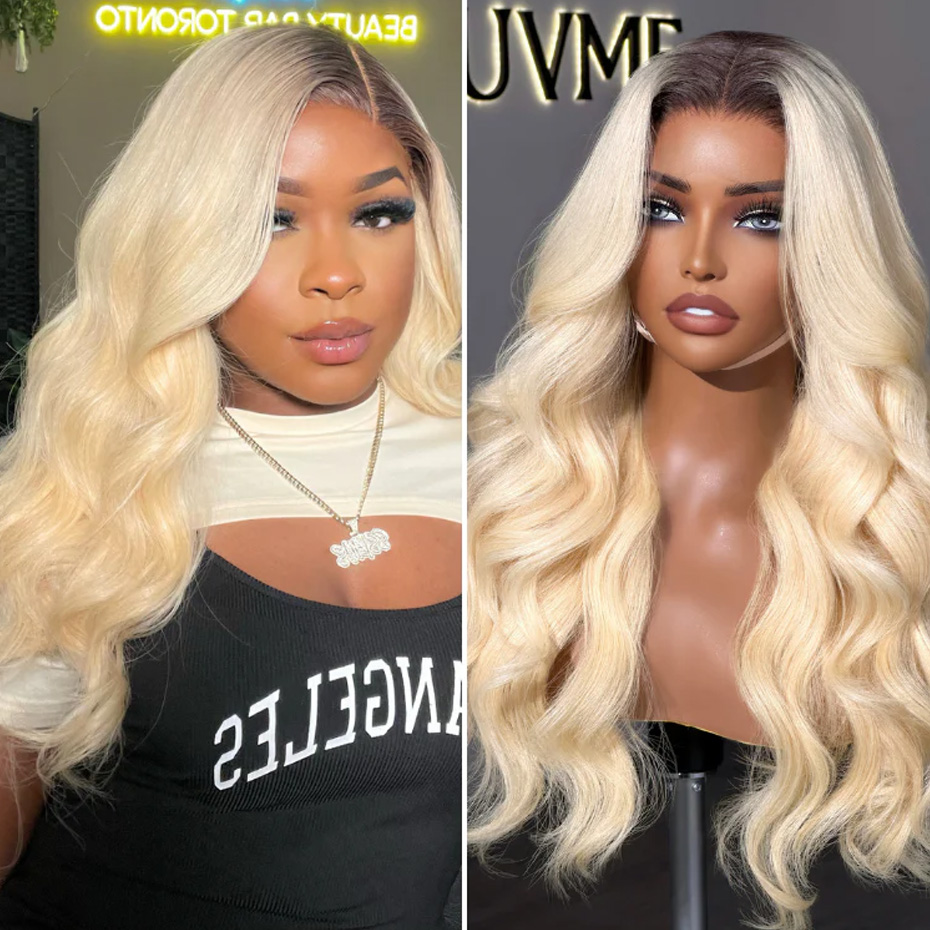 1B 613 Sarı Ombre Gerçek Saç P - 613 Blonde Body Wave Lace Front Wig incelemesi ve fiyatı