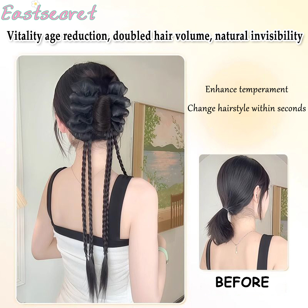 Siyah Kurdeleli, Yarım Bağlama - Claw Clip Messy Bun Hair Piece incelemesi ve fiyatı