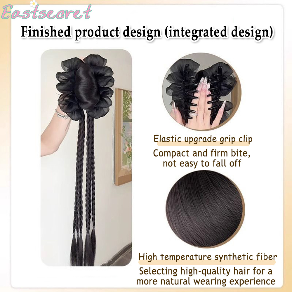 Siyah Kurdeleli, Yarım Bağlama - Claw Clip Messy Bun Hair Piece incelemesi ve fiyatı