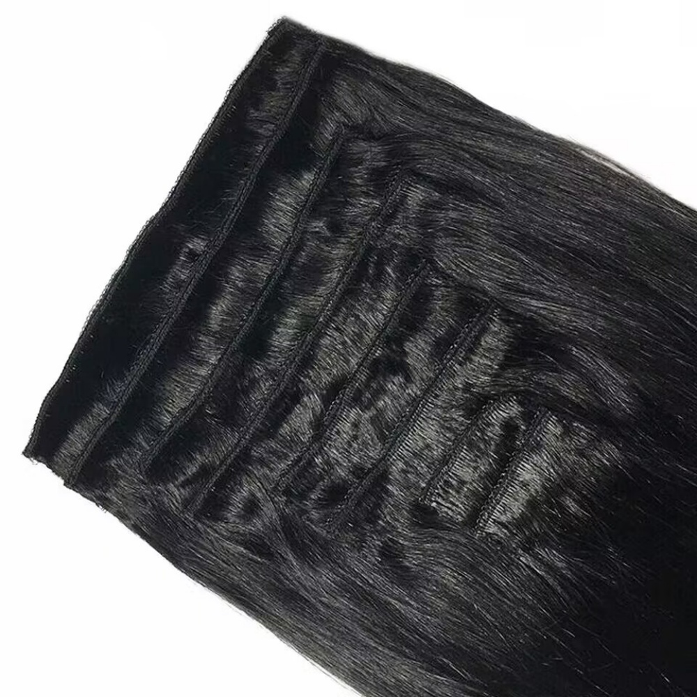 Doğal Düz Klipsli İnsan Saç Uz - Seamless Clip In Hair Extensions Human Hair incelemesi ve fiyatı