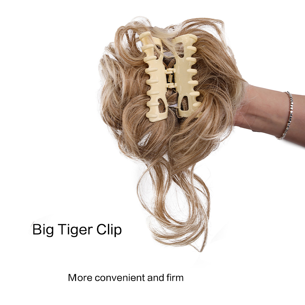 Sentetik Dağınık Topuz Saç Par - Claw Clip Messy Bun Hair Piece incelemesi ve fiyatı