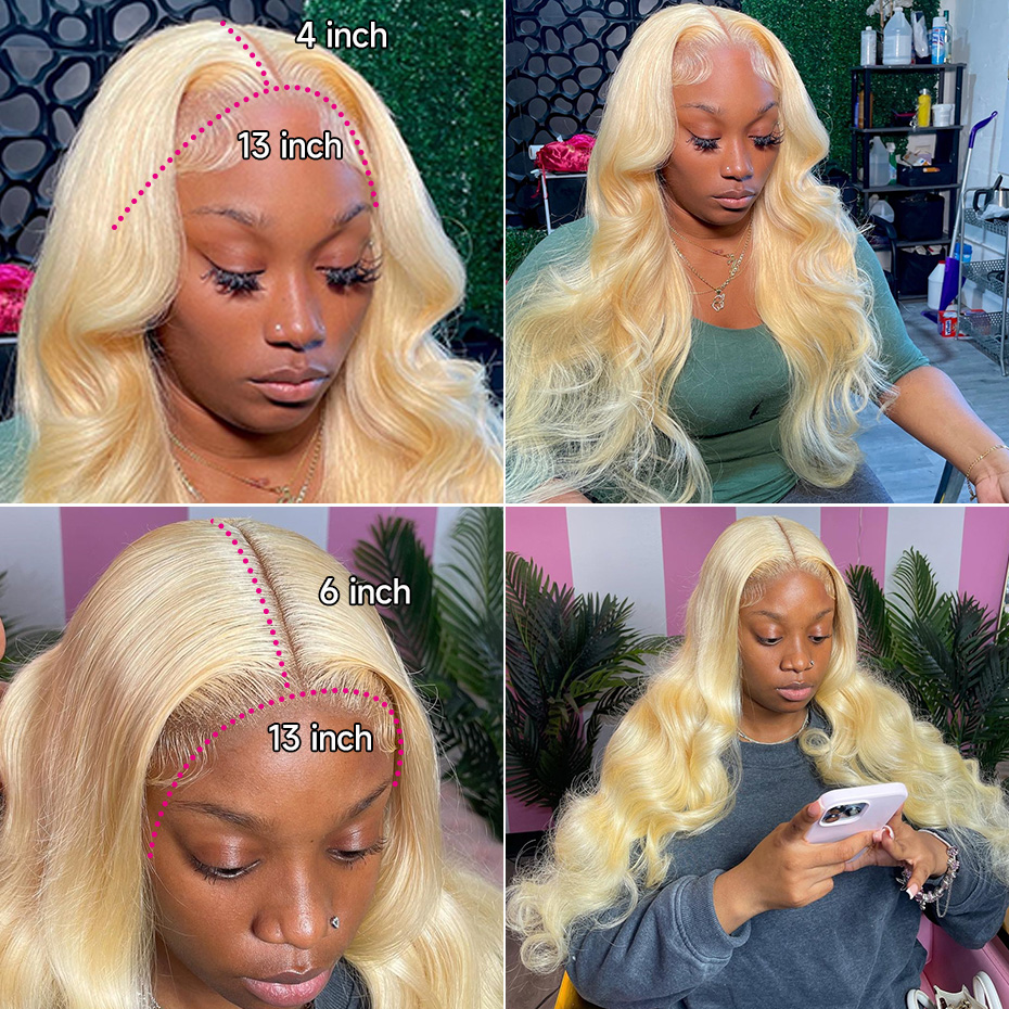 613 Renkli Dalgalı İnsan Saçı  - 613 Blonde Body Wave Lace Front Wig incelemesi ve fiyatı