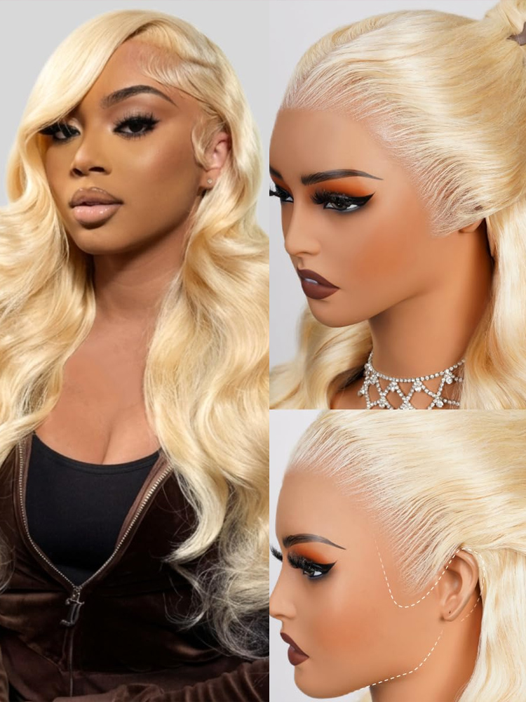 613 Bal Sarısı Renkli 40 İnç İ - 613 Blonde Body Wave Lace Front Wig incelemesi ve fiyatı