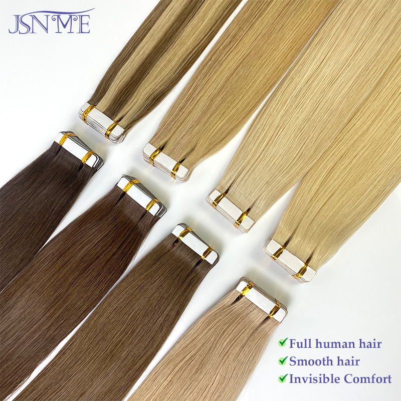 JSNME Bantlı Saç Uzatma 100% G - Invisible Tape In Extensions Real Hair incelemesi ve fiyatı