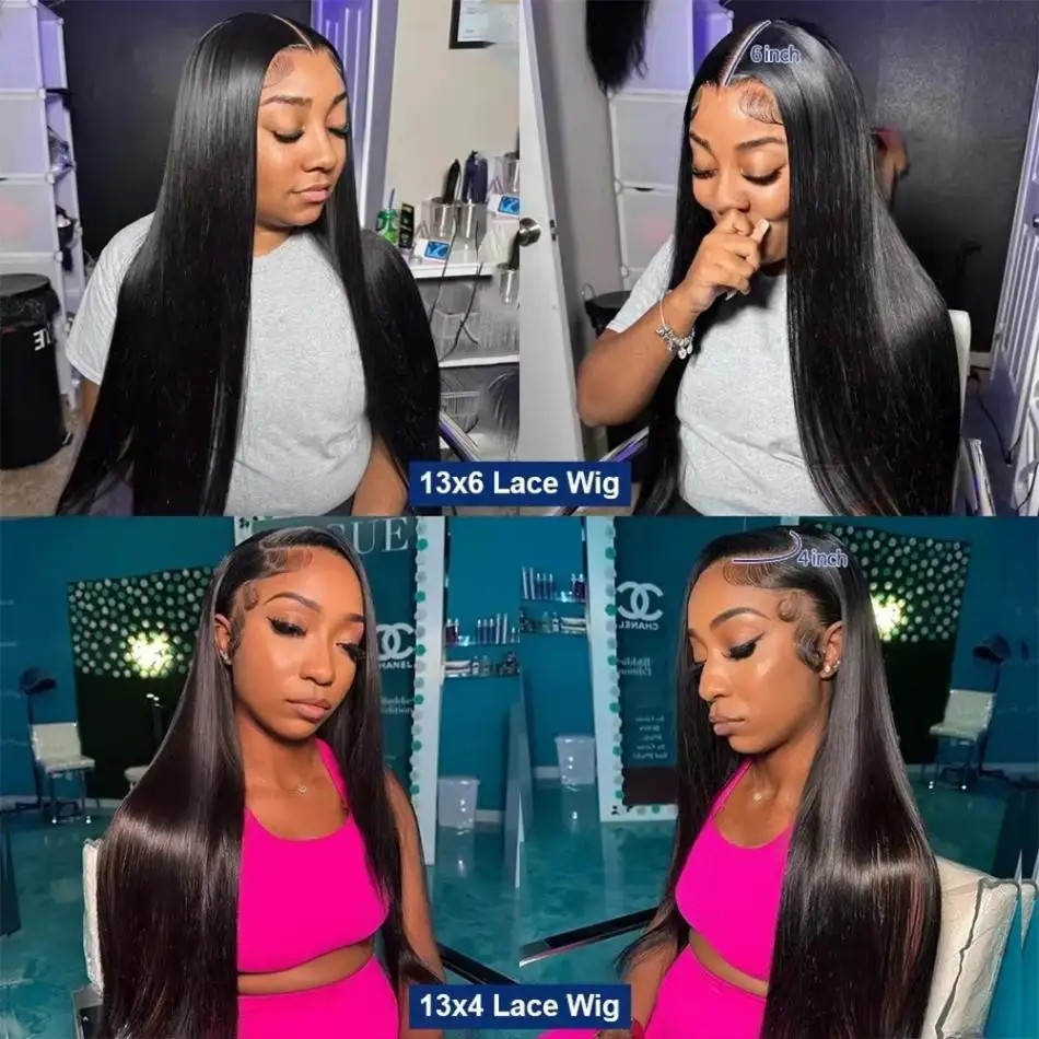 40 İnç Düz İnsan Saçı Peruk 22 - Hd Lace Frontal Wig Human Hair Pre Plucked incelemesi ve fiyatı