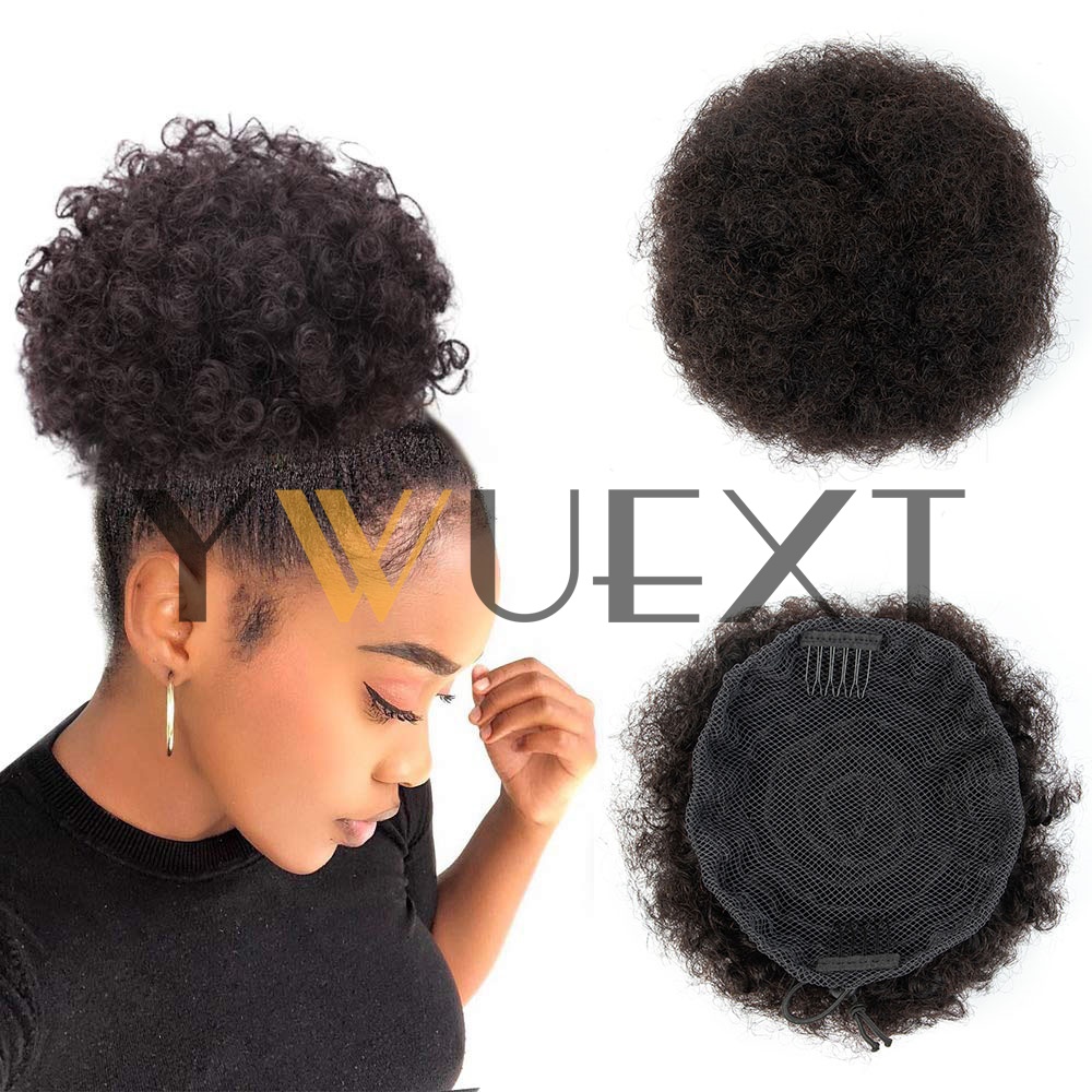 Afro Puff At Kuyruğu 4-6 İnç G - Drawstring Afro Curly Puff Ponytail incelemesi ve fiyatı