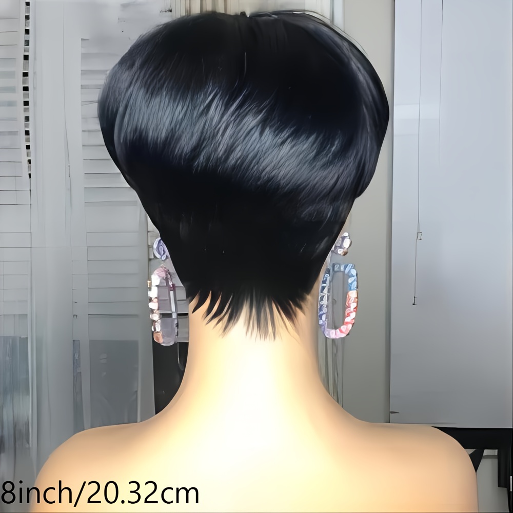Kısa Pixie Peruk İnsan Saç Kat - Short Pixie Cut Wig Human Hair Cheap incelemesi ve fiyatı