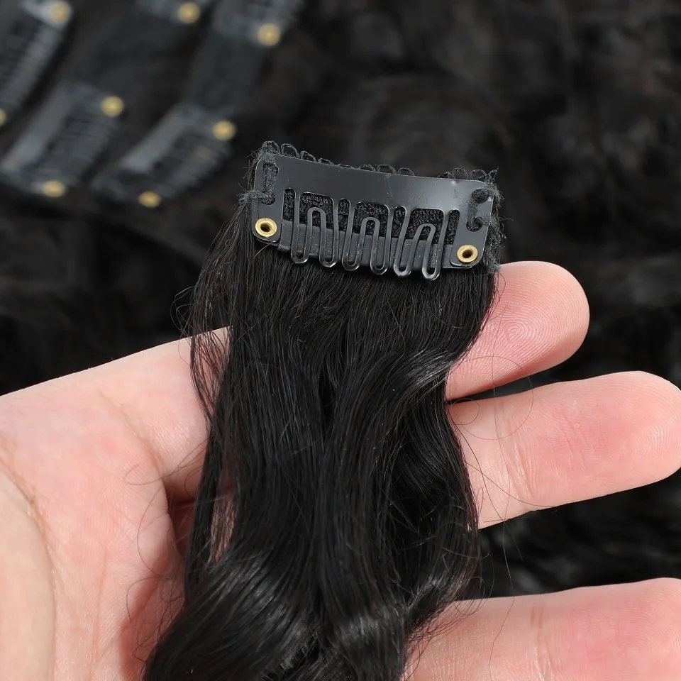 Su Dalgası Klipsli Saç Ekleri  - Seamless Clip In Hair Extensions Human Hair incelemesi ve fiyatı