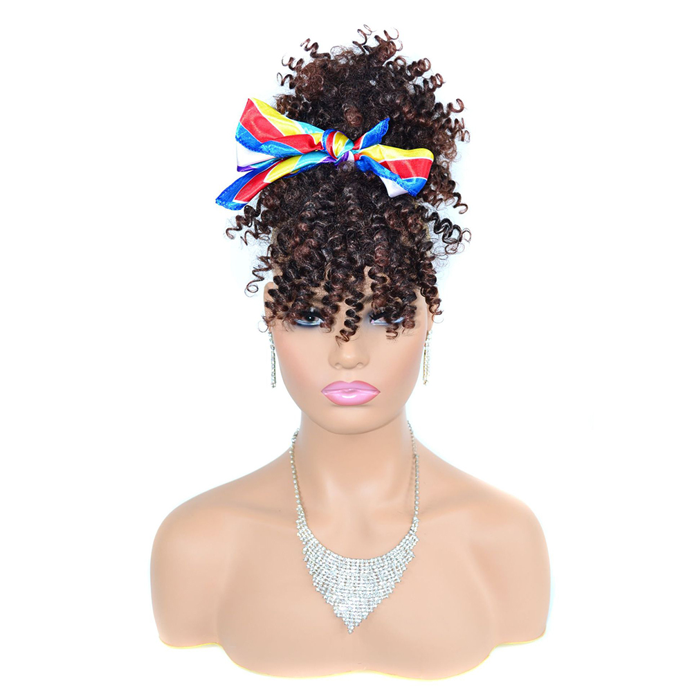 Siyah Kadınlar için Klipsli Se - Drawstring Afro Curly Puff Ponytail incelemesi ve fiyatı