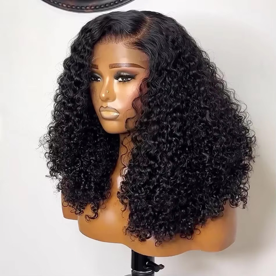 %230 Kısa Kıvırcık Bob 13x4 Da - Glueless Wear And Go Human Hair Wig incelemesi ve fiyatı