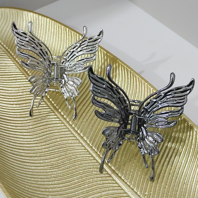 Kelebek saç tokası Parlak Gümü - Hair Clips incelemesi ve fiyatı