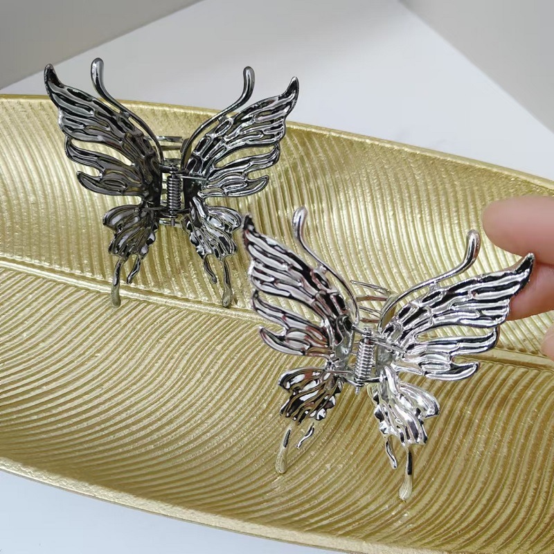 Kelebek saç tokası Parlak Gümü - Hair Clips incelemesi ve fiyatı