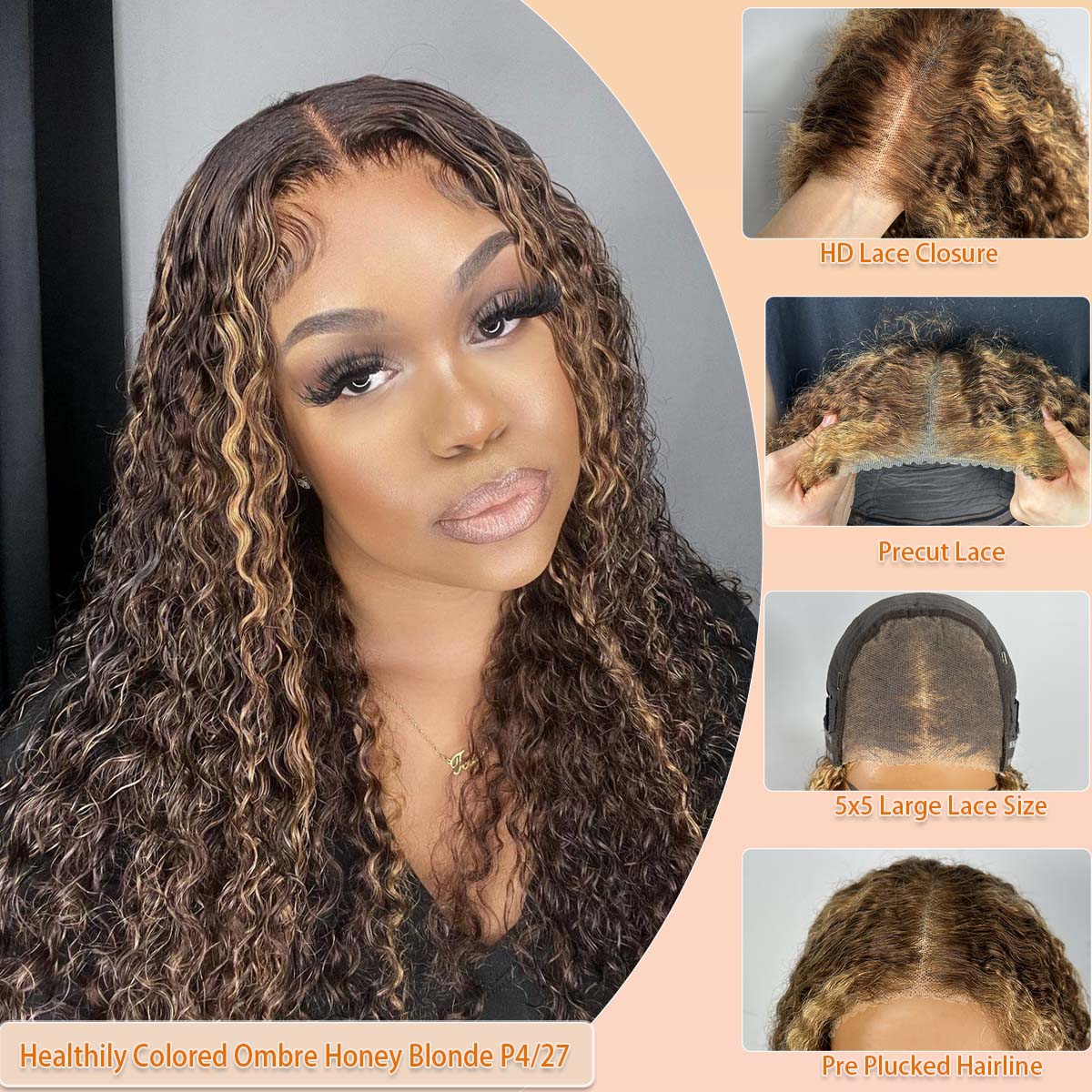 Wear & Go Peruk P427 Bal Sarıs - Glueless Wear And Go Human Hair Wig incelemesi ve fiyatı