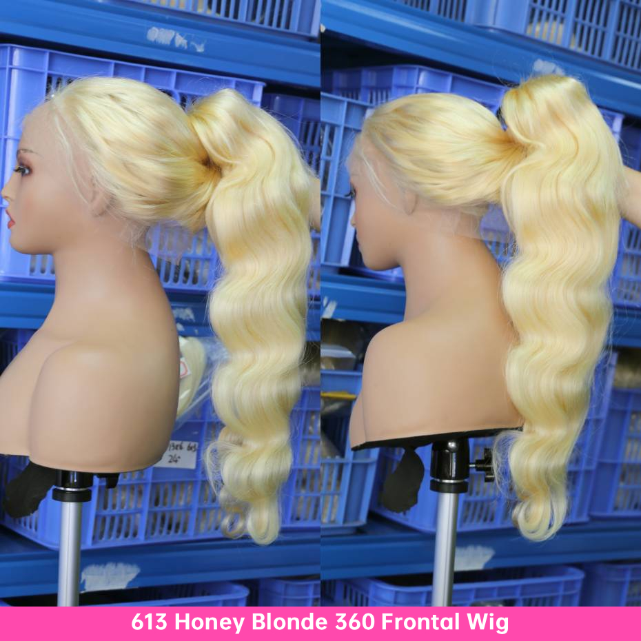 Platin Sarısı 613 Hd 13x6 Dant - 613 Blonde Body Wave Lace Front Wig incelemesi ve fiyatı