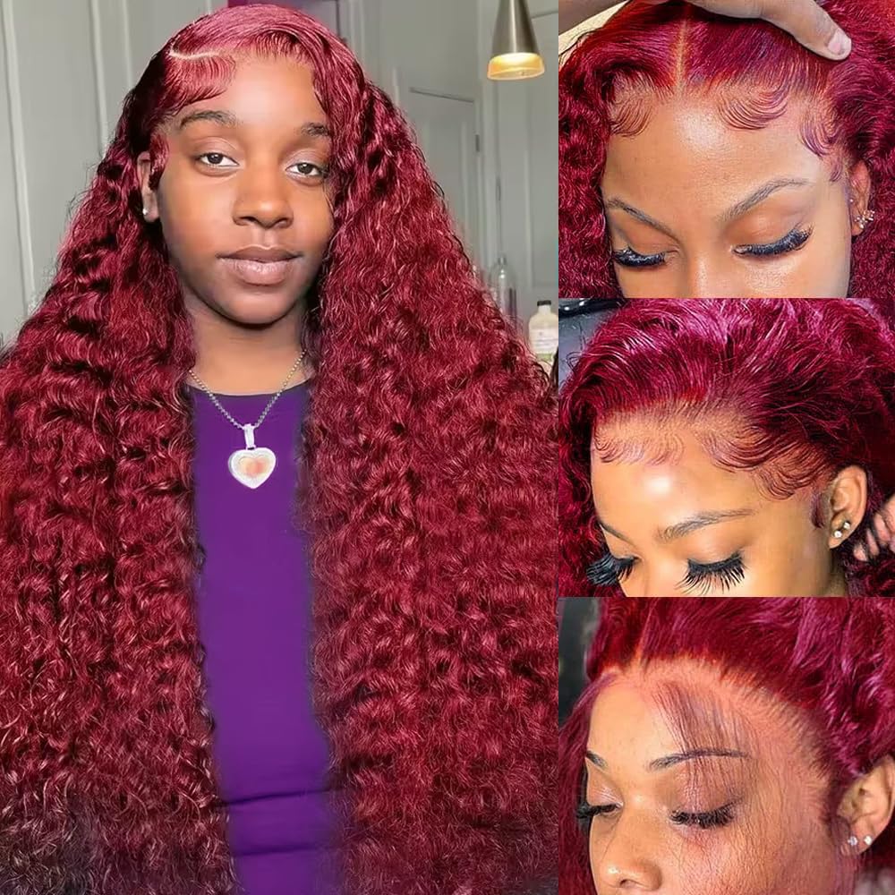 200 Yoğunluklu Bordo Derin Dal - Human Hair Wigs incelemesi ve fiyatı