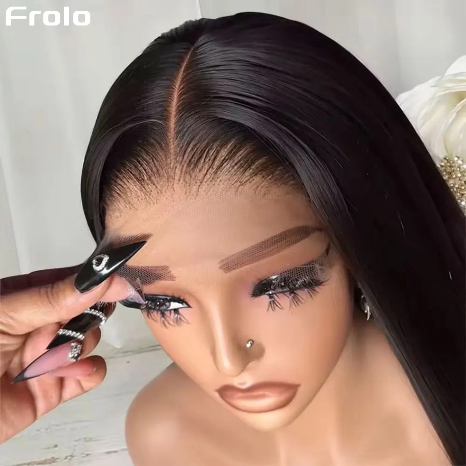 Yapıştırıcısız Düz İnsan Saçı  - Lace Front Wigs incelemesi ve fiyatı