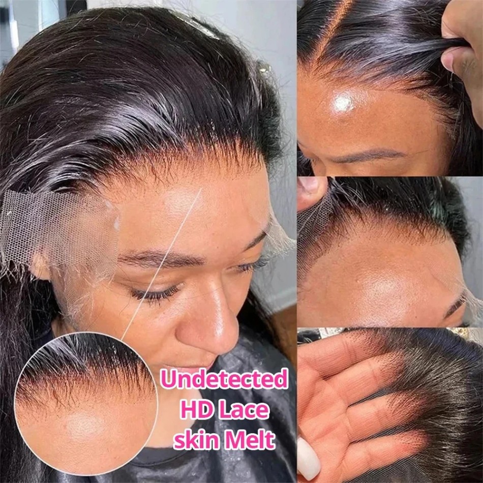Yapıştırıcısız Düz İnsan Saçı  - Lace Front Wigs incelemesi ve fiyatı